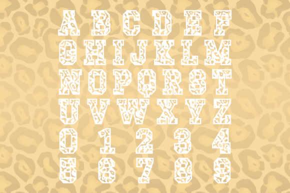 Jaguar Font PNG with transparent background - Preview 2