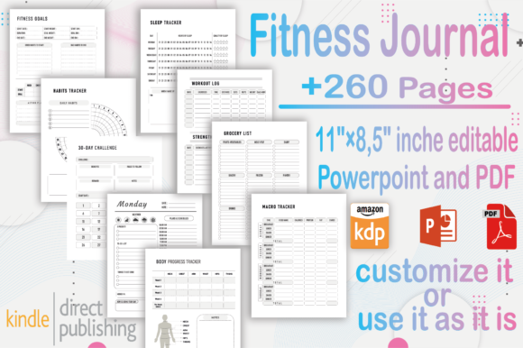 All Fitness Planners and Trackers