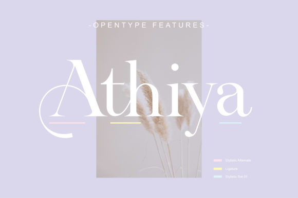Athiya Font - Preview 3