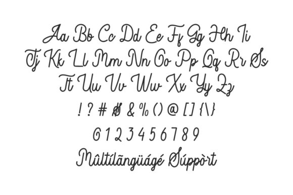 Blue Mustang Font - Preview 2