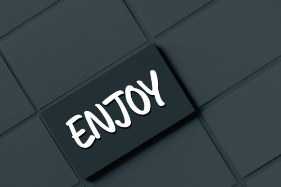 Brown Font - Preview 1