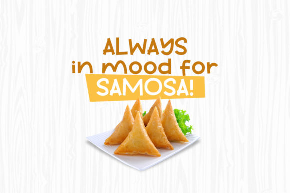 Crispy Samosa Font - Preview 1