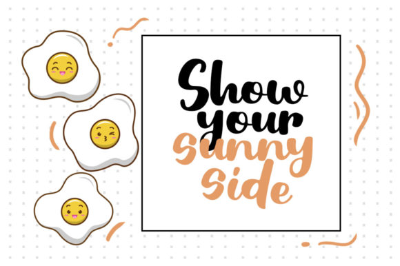 Cute Egg Font - Preview 2