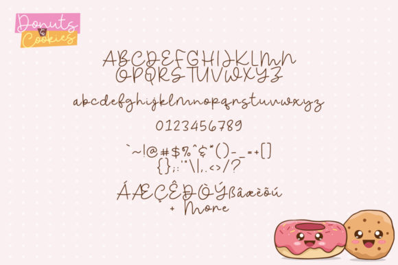 Donuts & Cookies Font - Preview 3