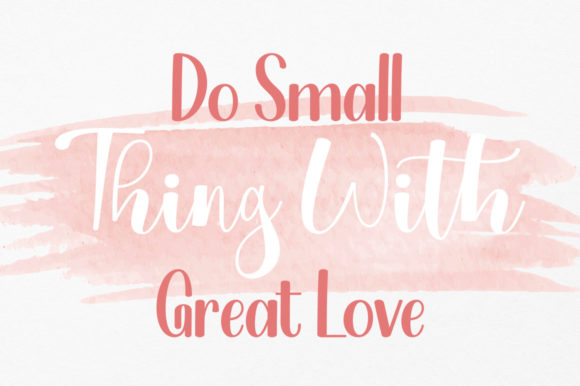Easter Leaves Font - Preview 5