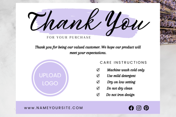 Editable Canva Template Thank You Card 9