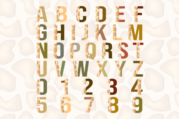 Giraffe Font - Preview 1