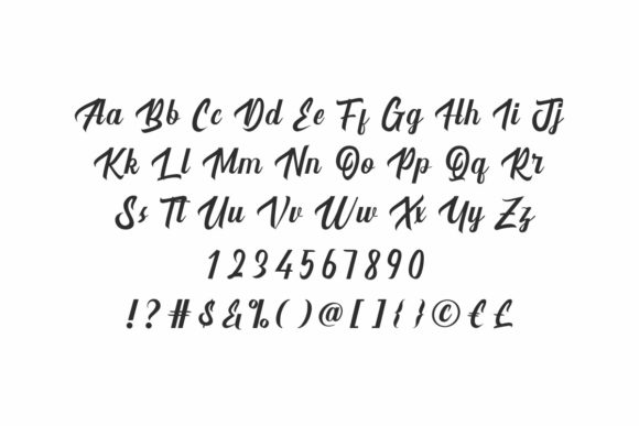 Hardball Font - Preview 3