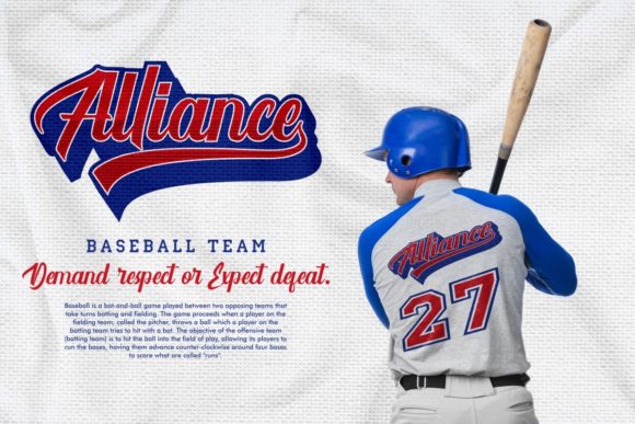 Hardball Font - Preview 6