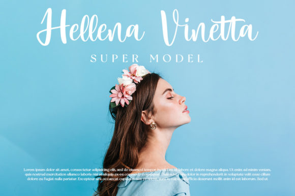 Mellaneta Font PNG with transparent background - Preview 2