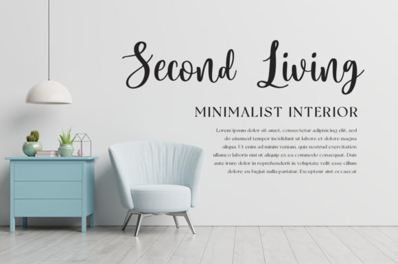 Mellaneta Font PNG with transparent background - Preview 5