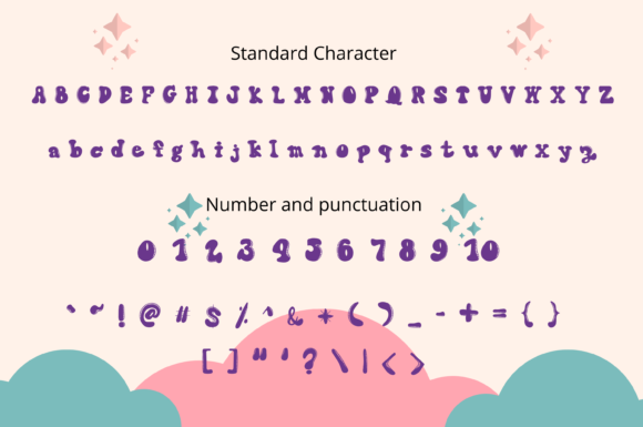 Melody Princess Font PNG with transparent background - Preview 1