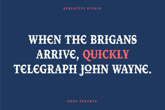 Neue Yokarto Font PNG with transparent background - Preview 2