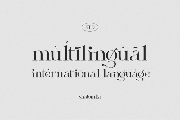 Shalomita Font PNG with transparent background - Preview 4