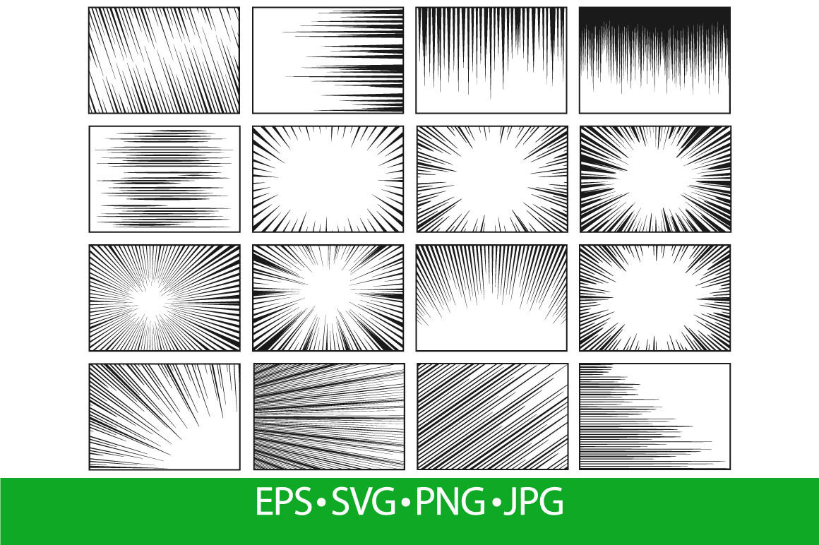 Speed Lines Backgrounds