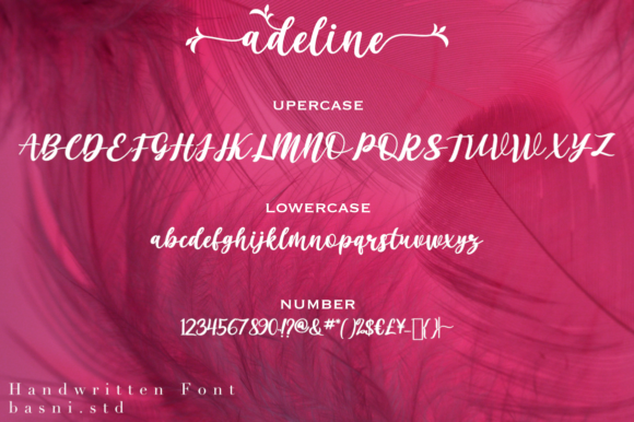 Adeline Font - Preview 4