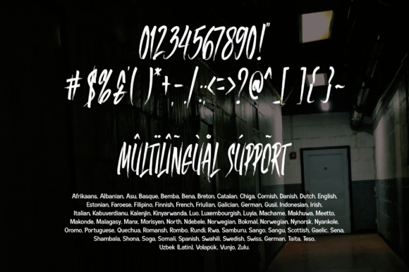 Black Memory Font - Preview 2
