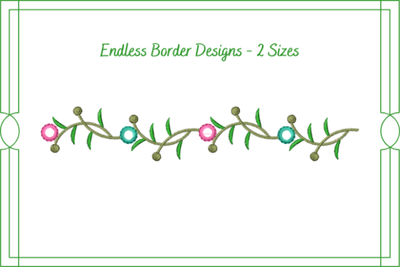 Floral Endless Border
