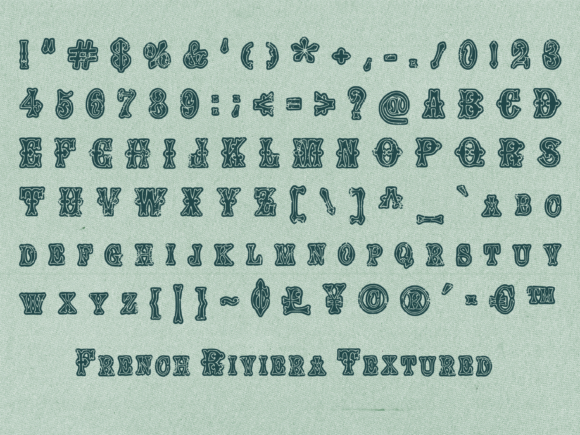 French Riviera Font - Preview 5