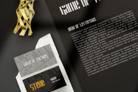 Game Nation Font PNG with transparent background - Preview 1