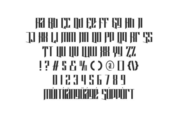 Game Nation Font PNG with transparent background - Preview 3