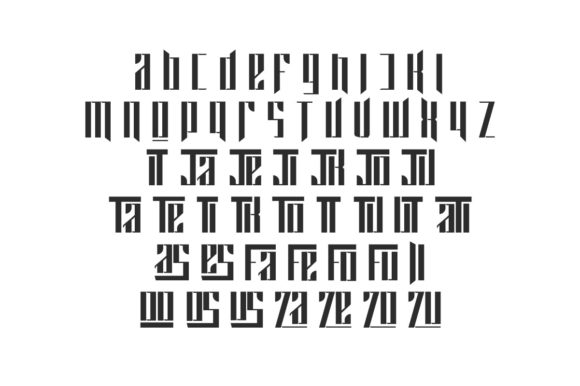 Game Nation Font PNG with transparent background - Preview 5