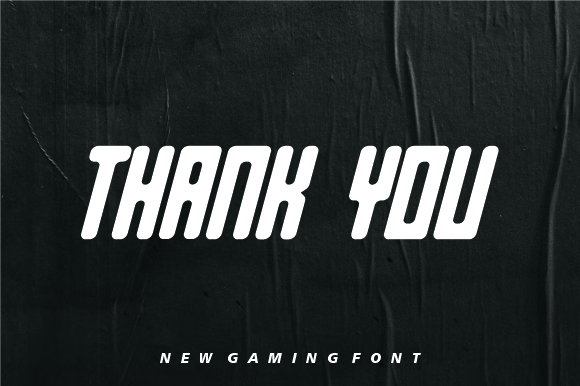Gamersag Font PNG with transparent background - Preview 3