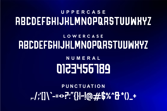 Gamexym Font - Preview 2