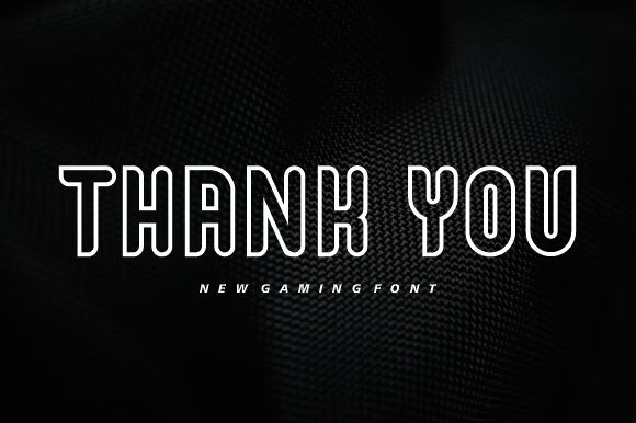Gamexym Line Font - Preview 3