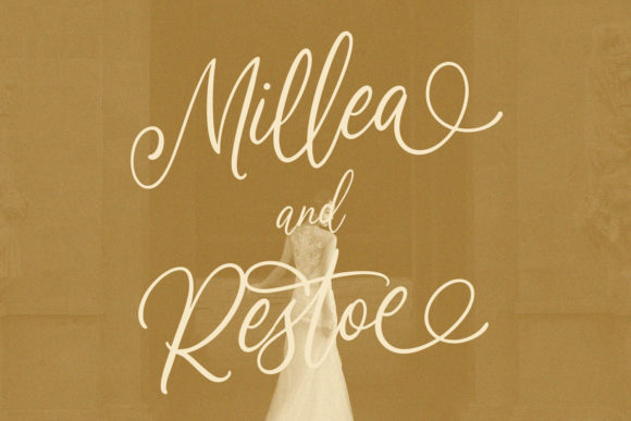 Garvillia Font PNG with transparent background - Preview 2