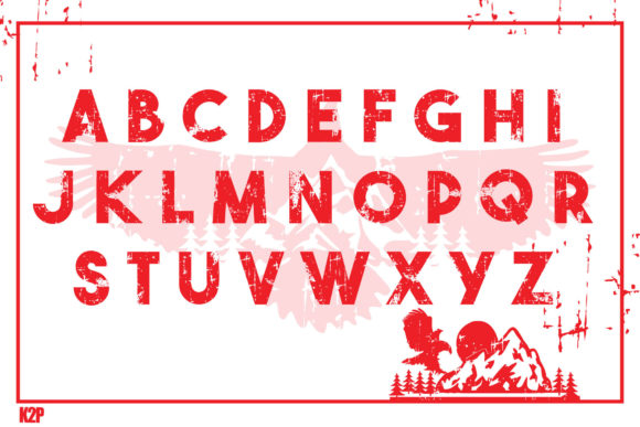 Hawks Font PNG with transparent background - Preview 3