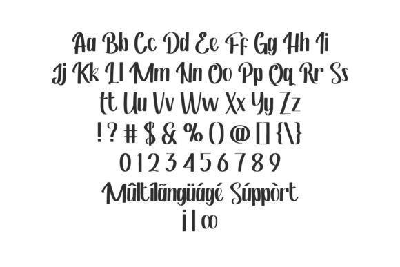 Hermando Font PNG with transparent background - Preview 2