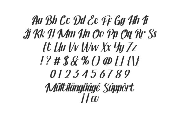 Hermando Font PNG with transparent background - Preview 4