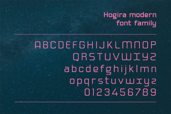 Hogira Font PNG with transparent background - Preview 1