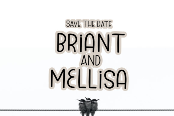 Honey Bird Font PNG with transparent background - Preview 3
