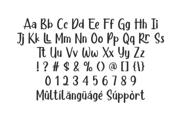 King Cartoon Font PNG with transparent background - Preview 2
