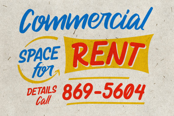 Local Groceries Font font preview - 6