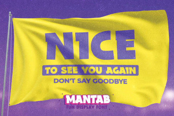 Mantab Font PNG with transparent background - Preview 6