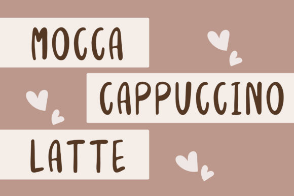Mocca Font font preview - 2