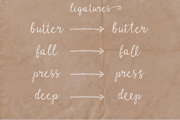 Parsnips Font PNG with transparent background - Preview 4