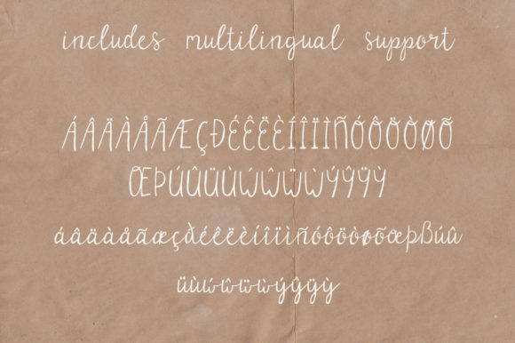 Parsnips Font PNG with transparent background - Preview 6