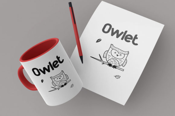 Play & Learn Font PNG with transparent background - Preview 3