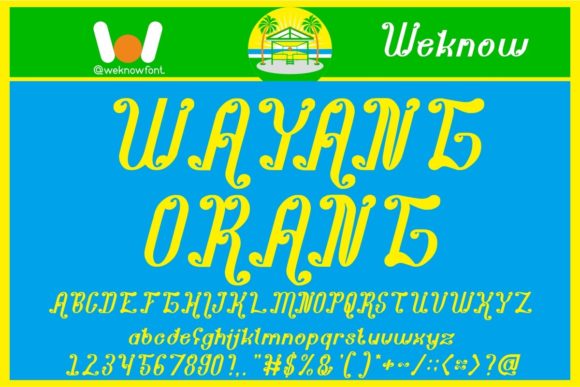 Pondok Ratu Intan Font font preview - 4