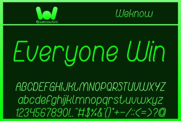 Red Light Special Font PNG with transparent background - Preview 3