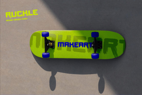 Ruckle Font PNG with transparent background - Preview 3