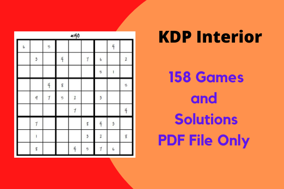 Sudoku Activity Interior 5"x8" Graphic by Hasnat Graphics · Creative ...