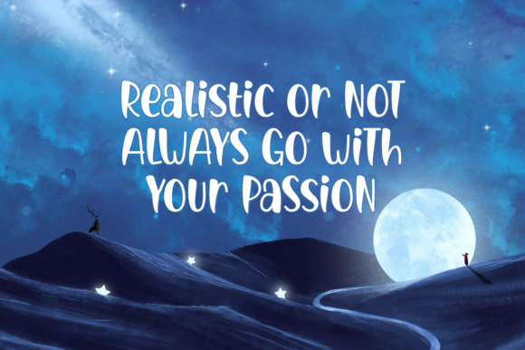Above the Moon Font PNG with transparent background - Preview 2