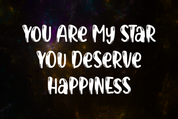 Above the Stars Font - Preview 3
