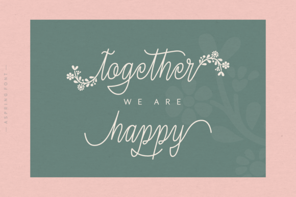 Aspring Font - Preview 2