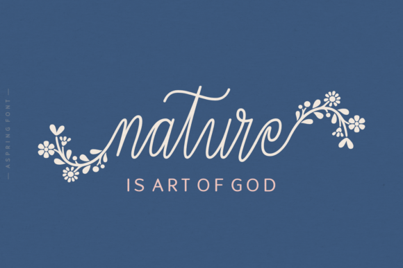 Aspring Font - Preview 3